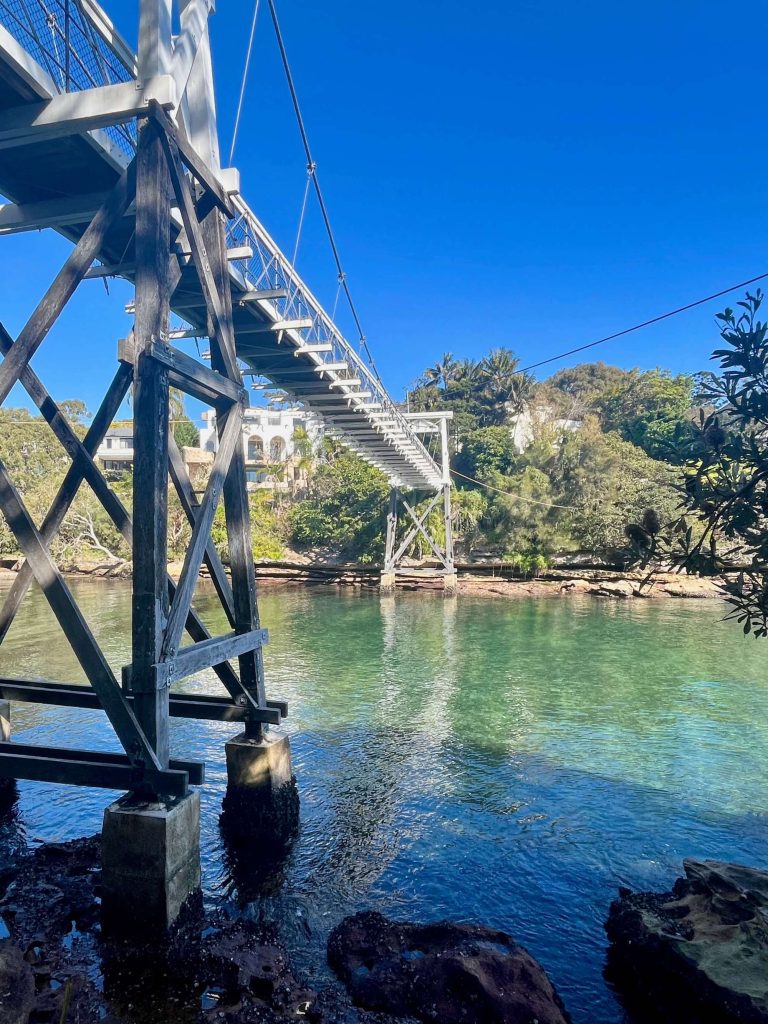 Parsley Bay Bridge on the Bondi to Manly walk