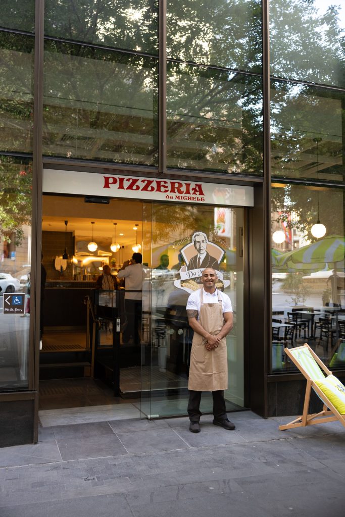 Vivid Sydney 2026: Best Vantage Points, Restaurants, Hotels L’Antica Pizzeria Da Michele located on Pitt Street near Circular Quay