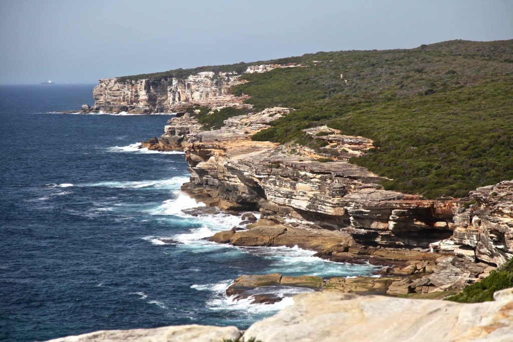 Balconies coastal view on The Coast Track in Royal National Park