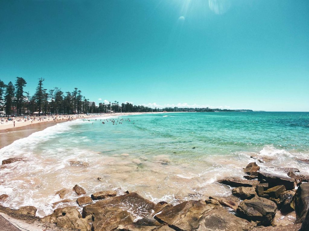 Manly Beach in Sydney Australia