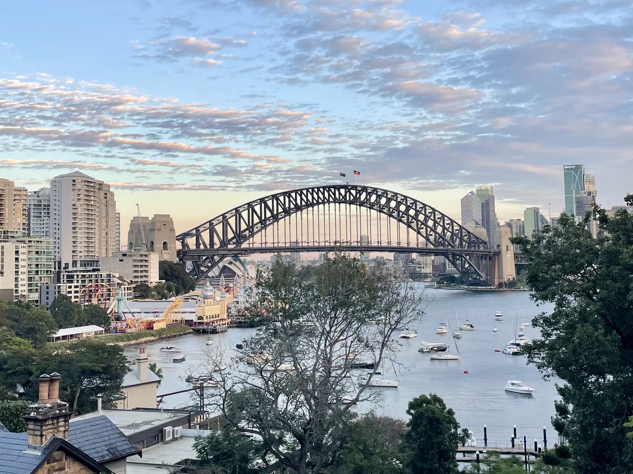 Sydney Harbour Bridge view
