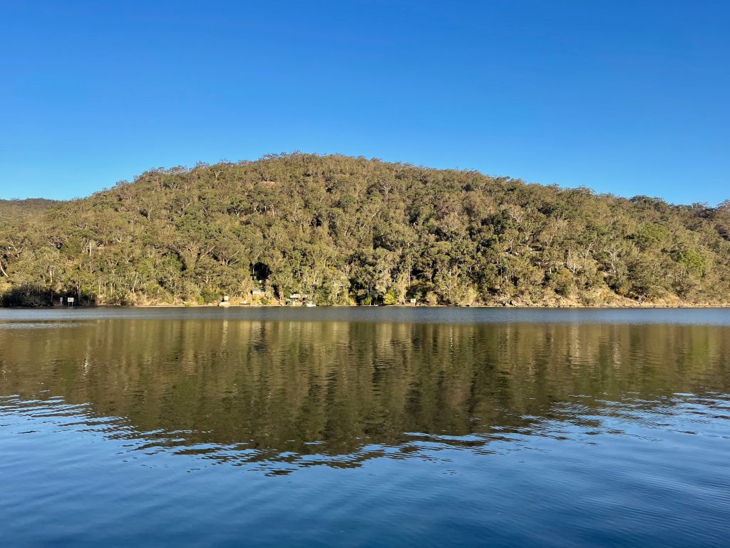 Mullet Creek view from Wondabyne Station