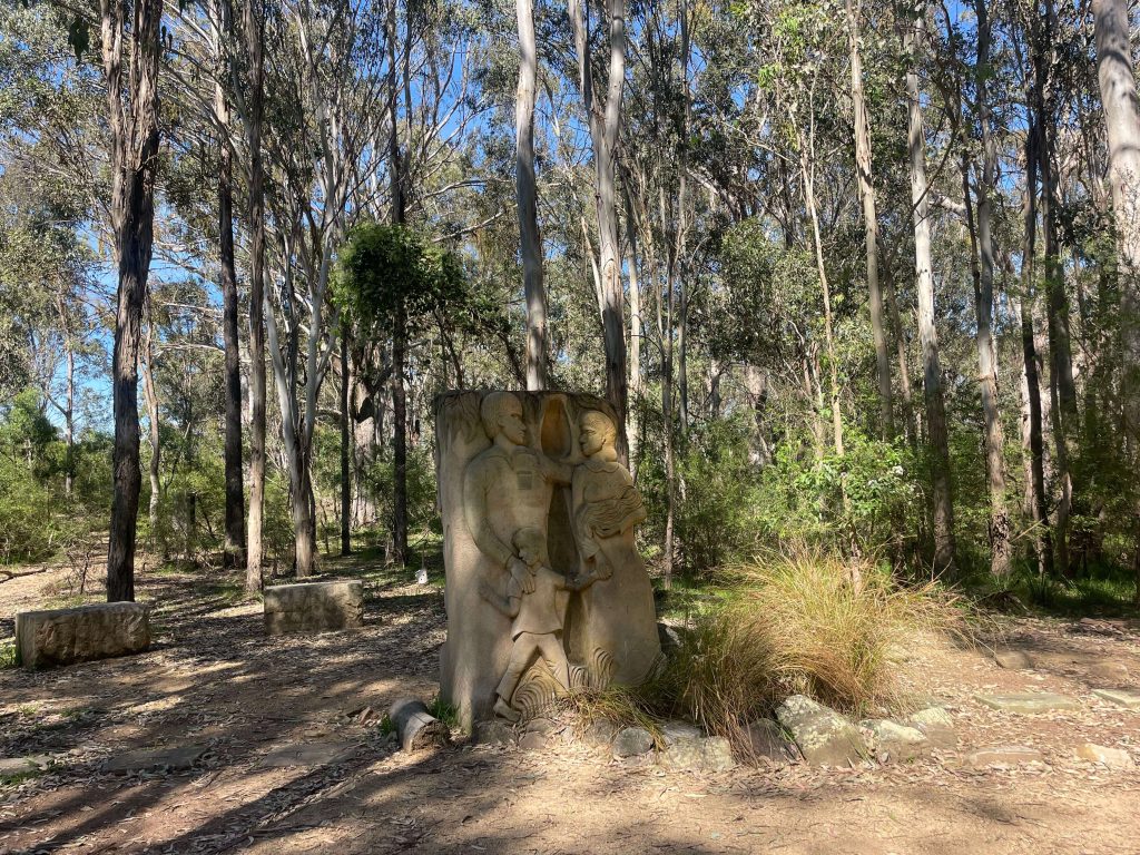 The Australian Botanic Garden Mount Annan Stolen Generation Memorial at Australian Botanic Garden Mount Annan