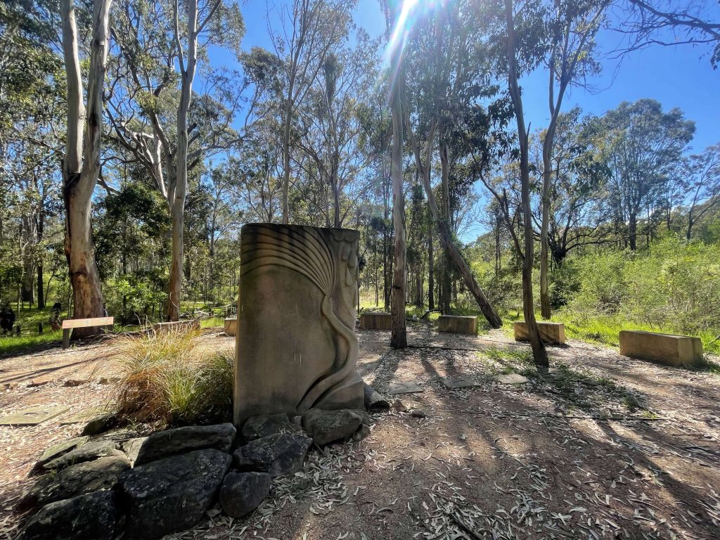 The Australian Botanic Garden Mount Annan Stolen Generation Memorial at Australian Botanic Garden Mount Annan