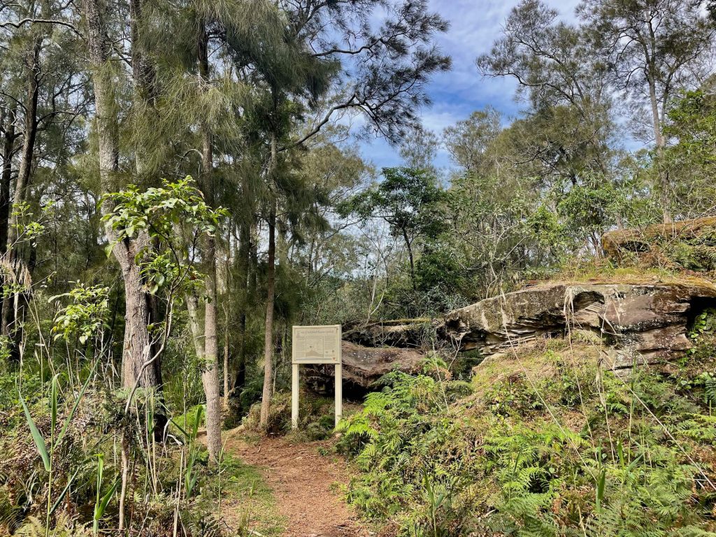 Great North Walk: North Ryde to Thornleigh fairyland sign