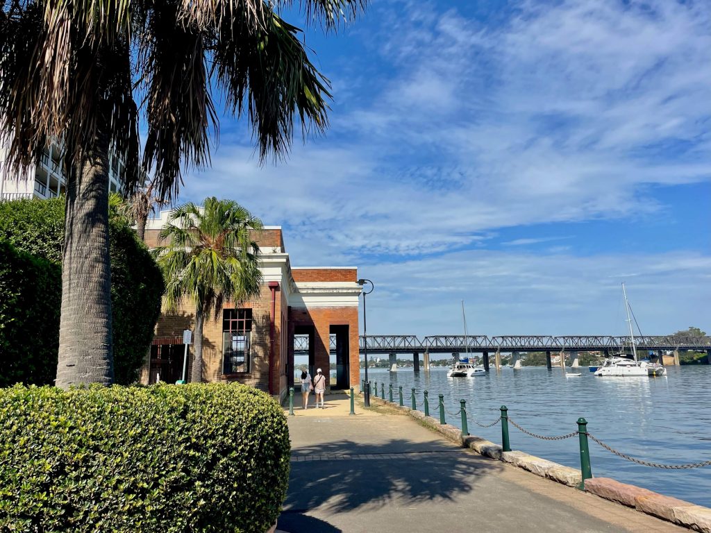 The old Balmain Power Station Pump House