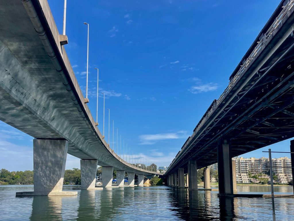 The Iron Cove Bridges
