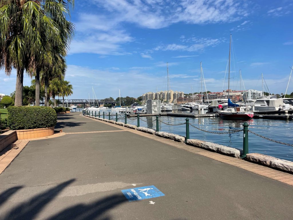 Bring your dog down to Balmain Cove Park