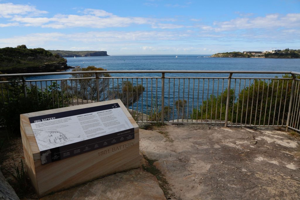 1801 Battery on Sydney Harbour