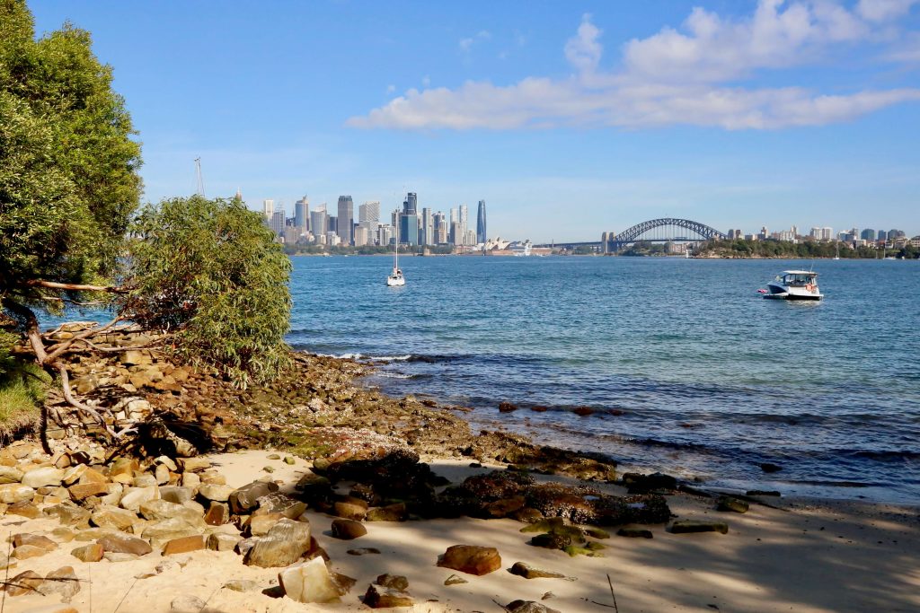 athol beach sydney harbour