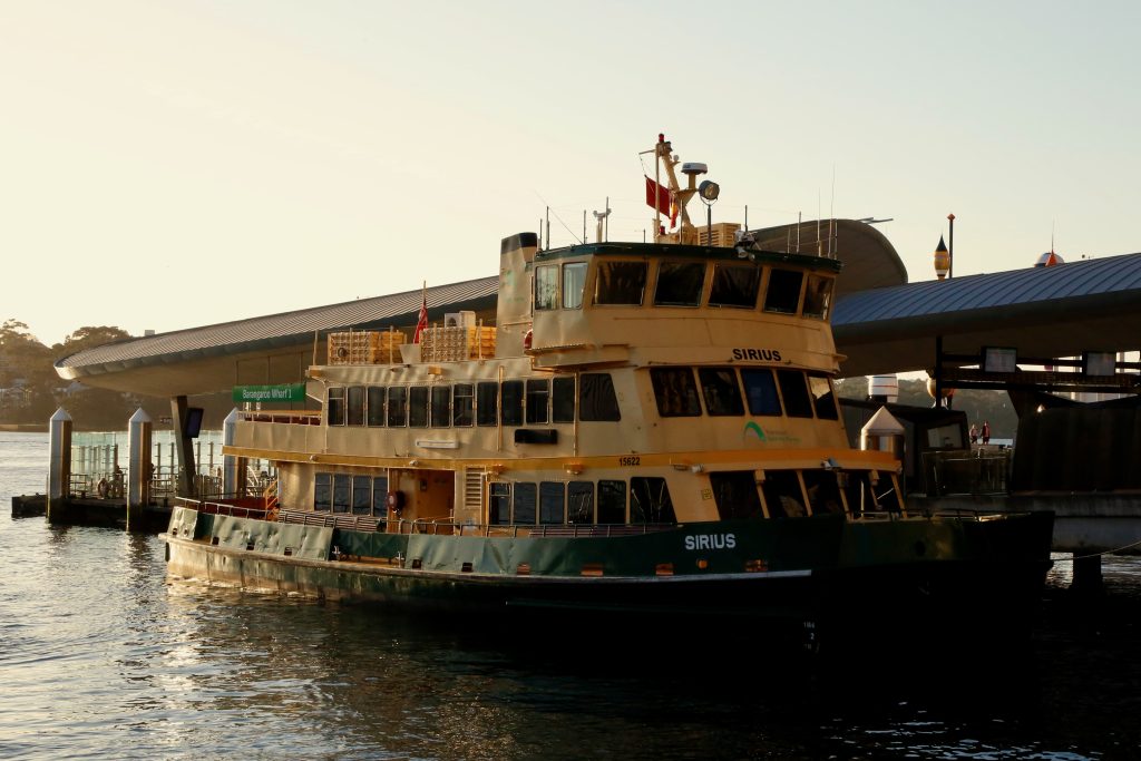 Sydney Public Transport: How To Get Around Sydney Without a Car Ferry at Barangaroo Wharf in Sydney