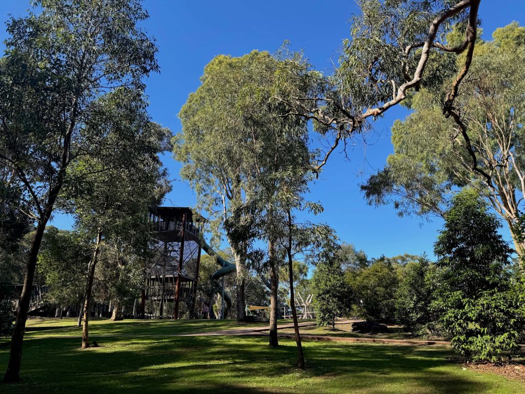 The Oatley Bush Park Playground on Mallard Drive