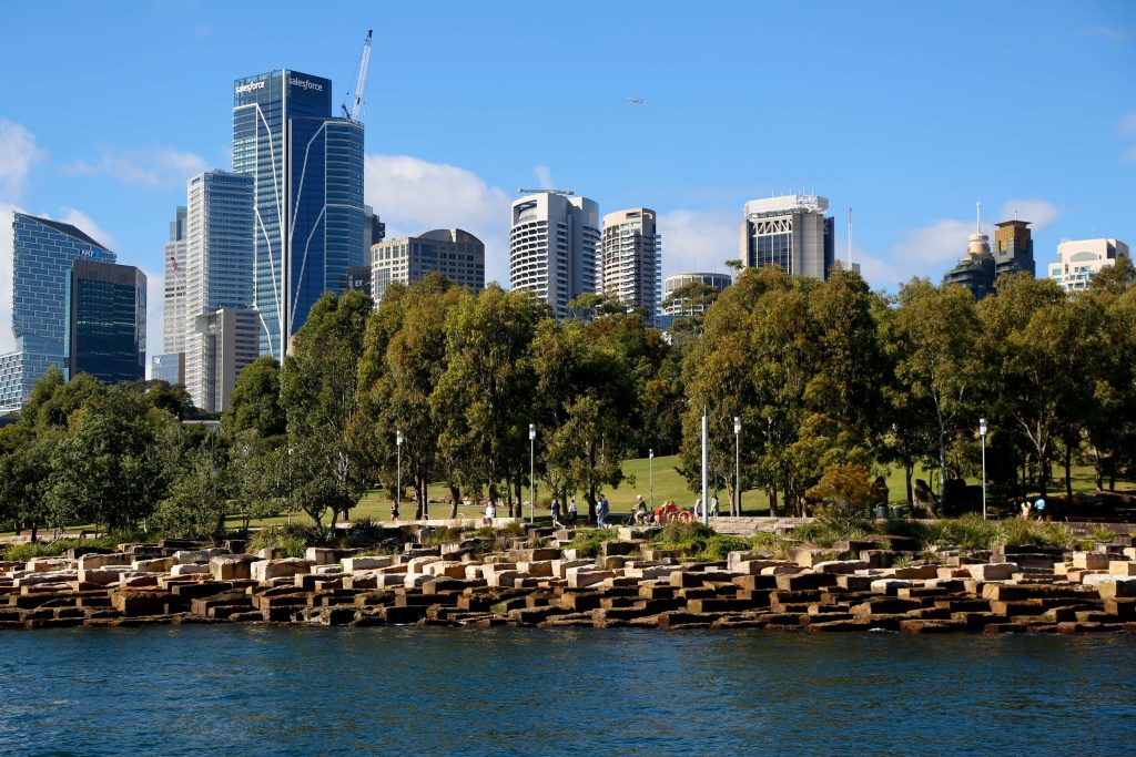 Barangaroo Reserve in central Sydney