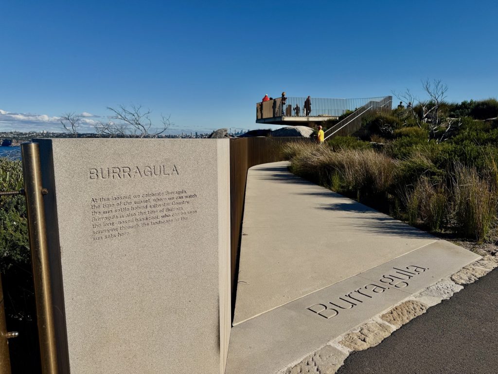 Fairfax Walk at North Head in Manly Burragula Lookout at North Head, Manly
