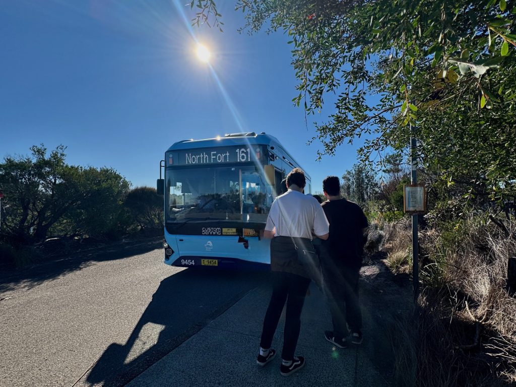 Fairfax Walk at North Head in Manly Bus from North Head to Manly Wharf