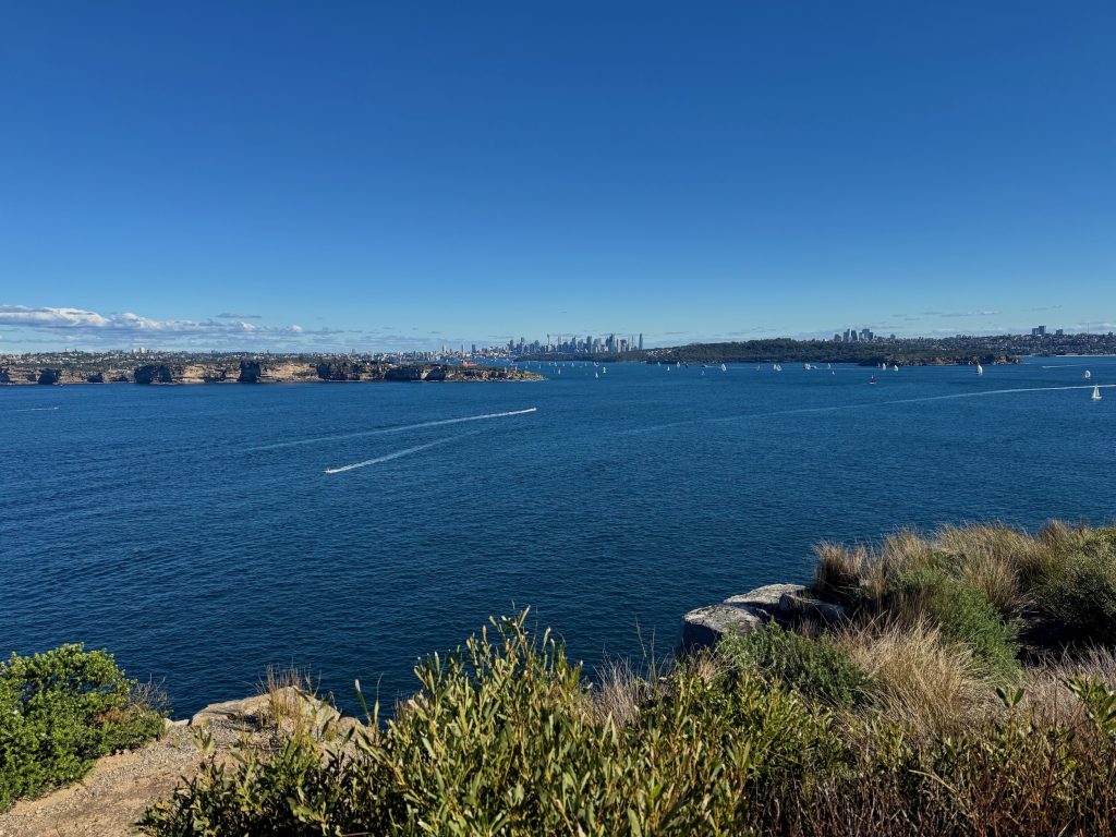 Fairfax Walk at North Head in Manly Sydney Harbour view from the Fairfax Walk at North Head in Manly
