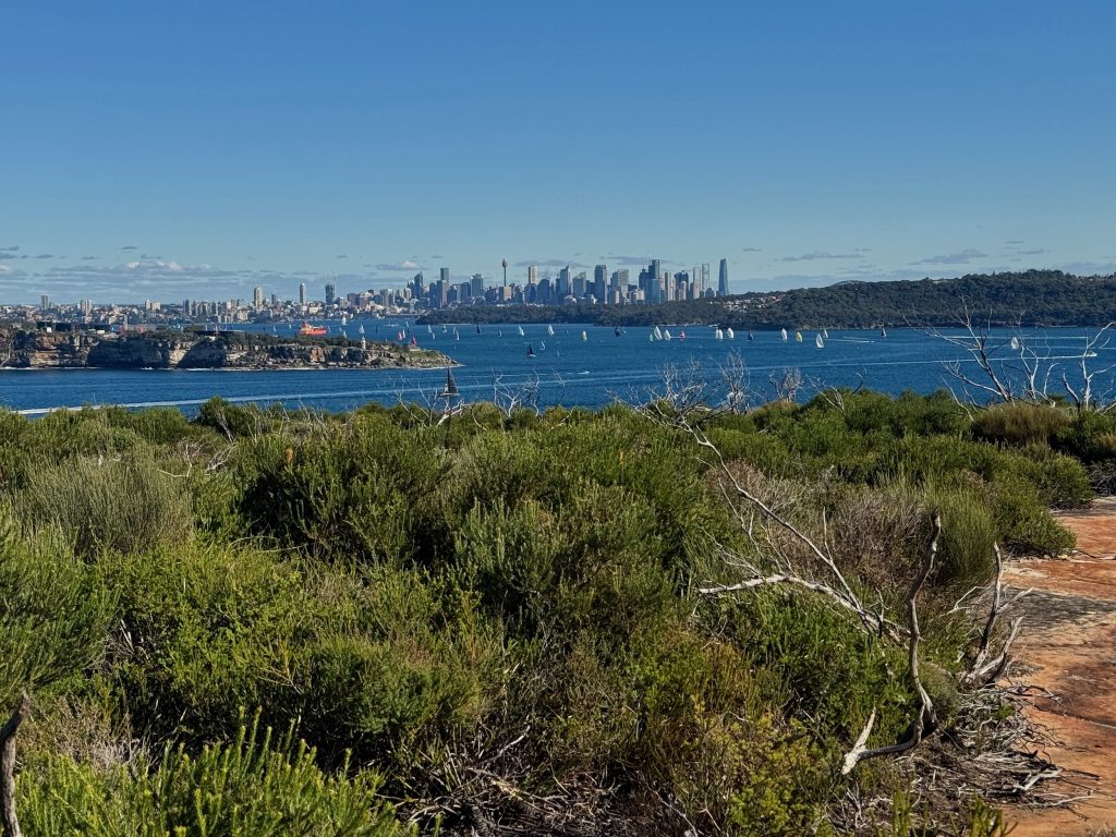 Fairfax Walk at North Head in Manly Sydney Harbour view from the Fairfax Walk at North Head in Manly