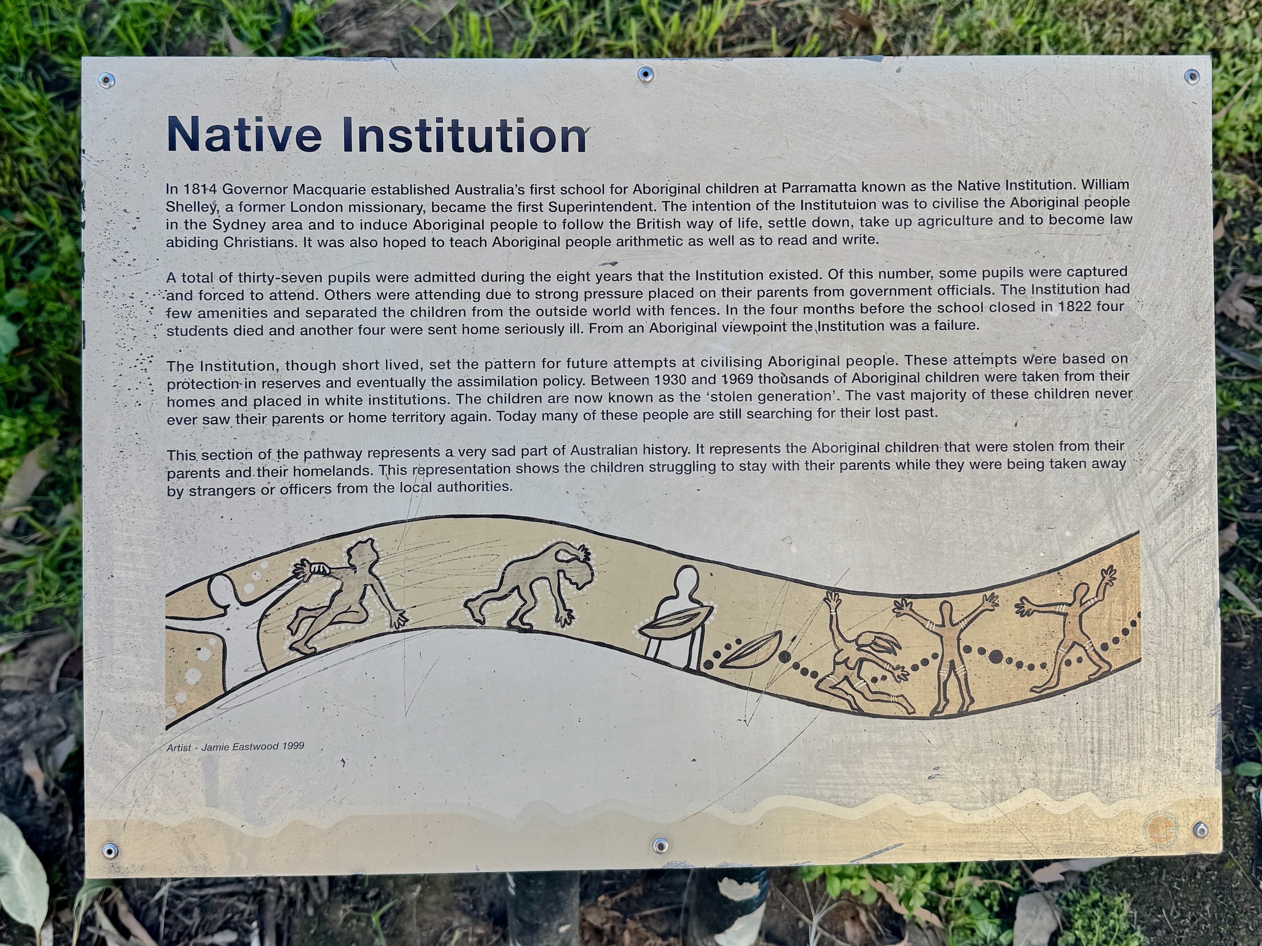 Parramatta River Trail: Parramatta to Meadowbank Parramatta River Trail art by Jamie Eastwood